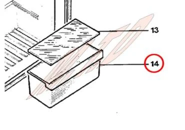 Bac à legumes référence 209033 pour Réfrigérateur, Congélateur - Gaggenau