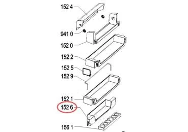 Balconnet référence 302562 pour Réfrigérateur, Congélateur - Whirlpool