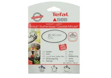 Joint de couvercle 8 Litres référence 249597 pour Autocuiseur, cocotte minute - Seb
