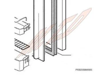 Joint de porte refrigerateur référence 301649 pour Réfrigérateur, Congélateur - Rosieres