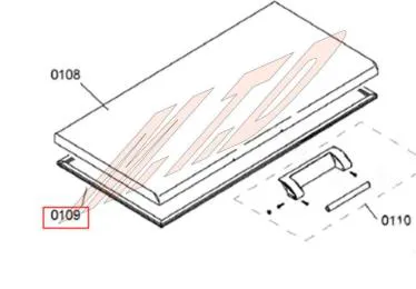 Joint référence 302228 pour Réfrigérateur, Congélateur - Bosch