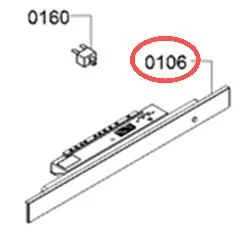 Module électronique référence 302983 pour Réfrigérateur, Congélateur - Bosch