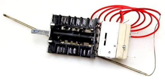 Commutateur four + thermostat référence 302634 pour Cuisiniere, plaque de cuisson - Germania