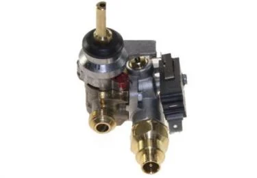 Robinet de gaz Triple couronne référence 301995 pour Cuisiniere, plaque de cuisson - Hotpoint-Ariston