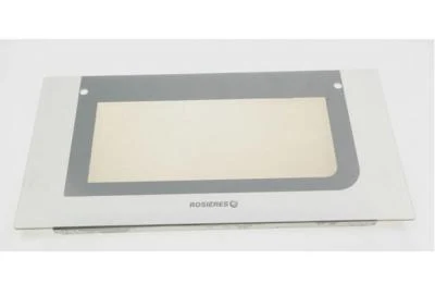 Vitre exterieur de porte référence 300691 pour Four - Rosieres