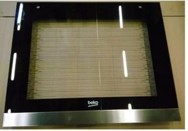 Vitre de porte référence 302082 pour Four - Beko
