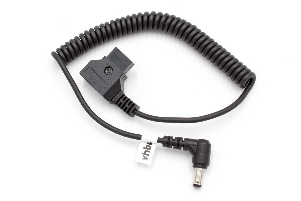 Adaptateur D-Tap pour appareils avec une prise 5,5 x 2,5 mm pour alimenter les batteries V-Mount, 100 cm