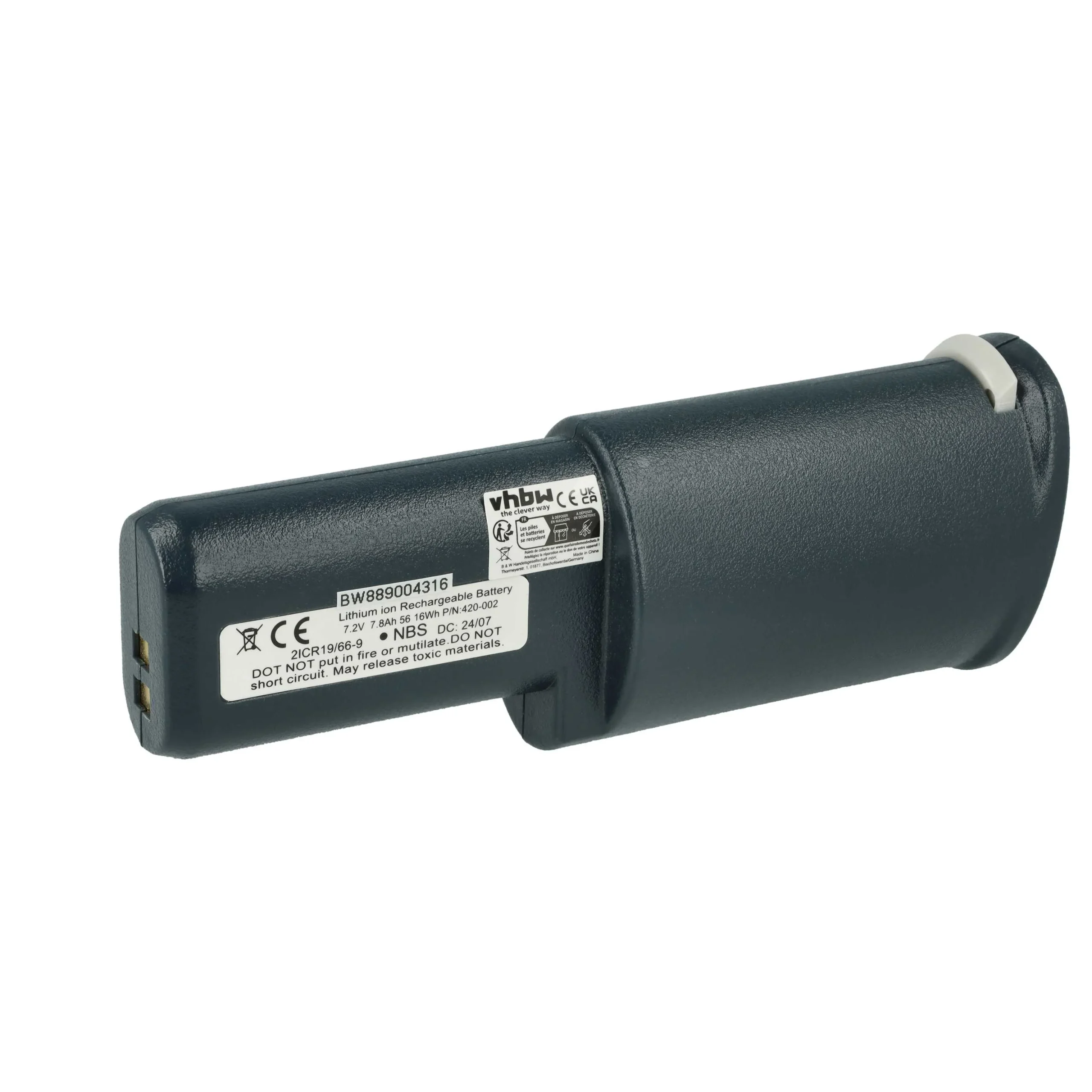 Batterie remplace Niton 420-002 outil de mesure Niton - 7,8Ah 7,2V Li-ion