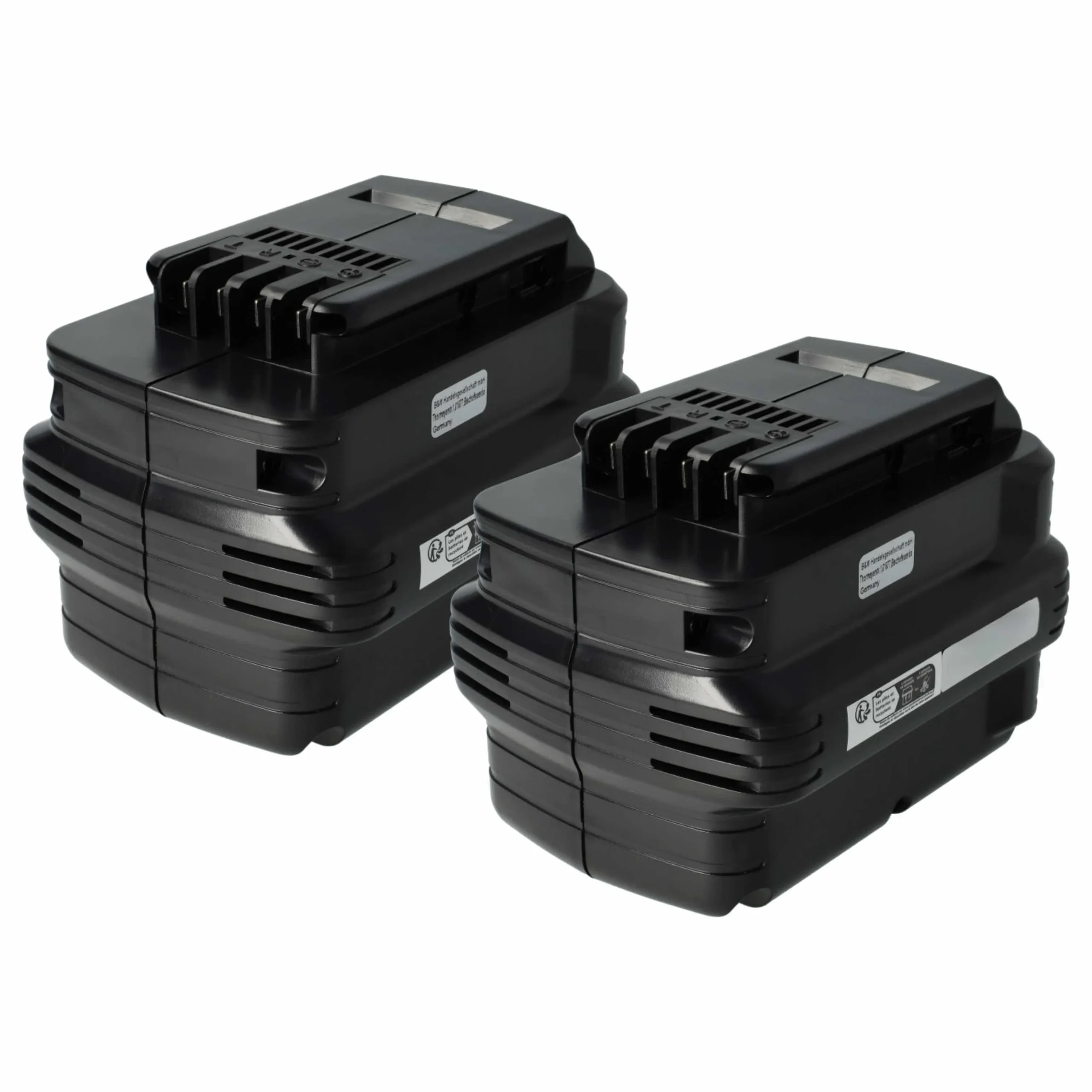 Batterie (2 pcs.) remplace Dewalt BHA24, DE0241, DE0240-XJ, DE0240 outil électrique Dewalt - 3Ah 24V NiMH