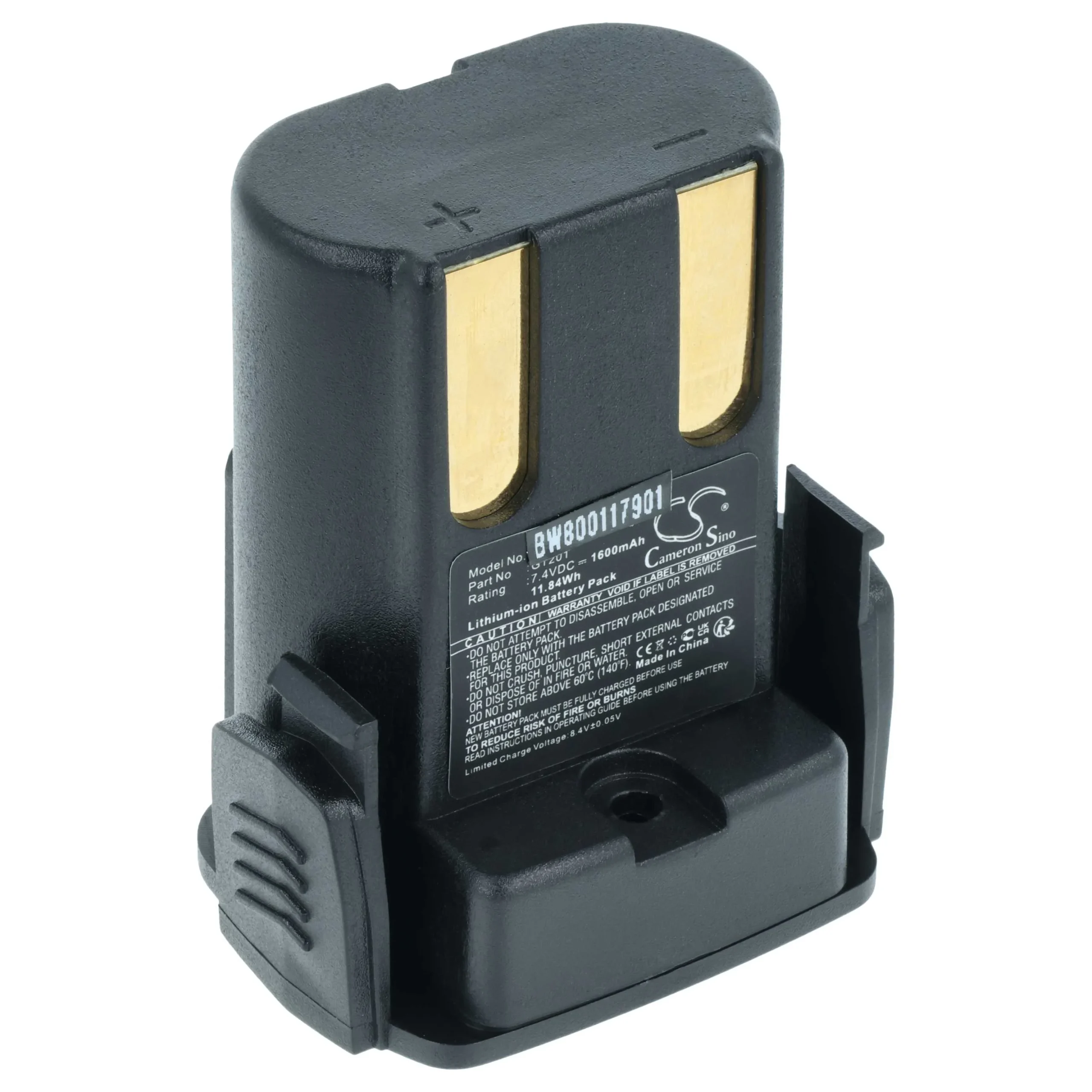Batterie remplace Aesculap GT201 tondeuse pour chien Aesculap - 1600mAh 7,4V Li-ion