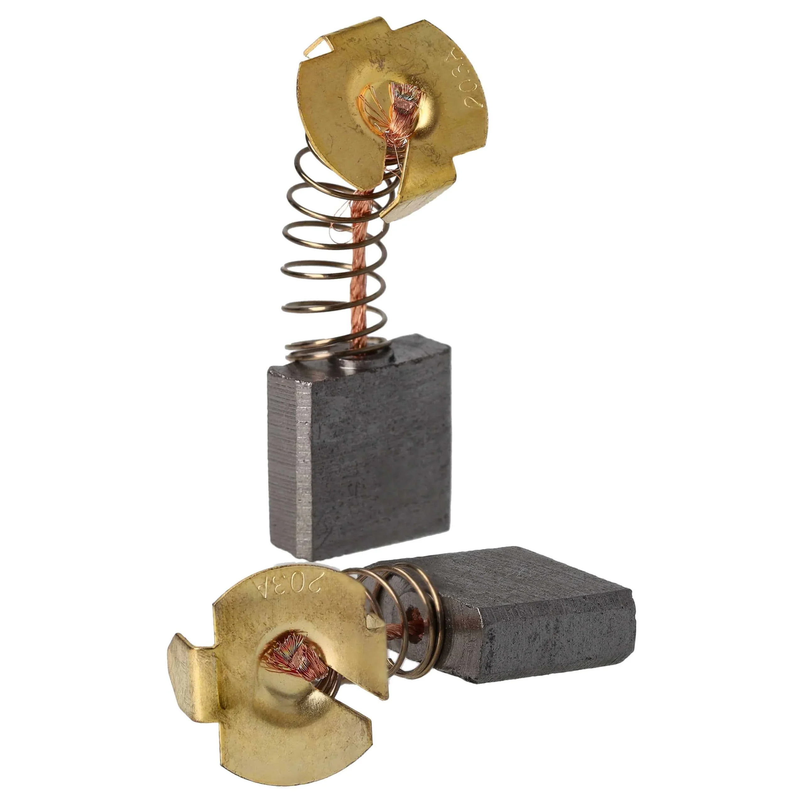 2x Balai remplace Makita CB-204, 191957-7 pour outil lave-linge - 7 x 18 x 16mm