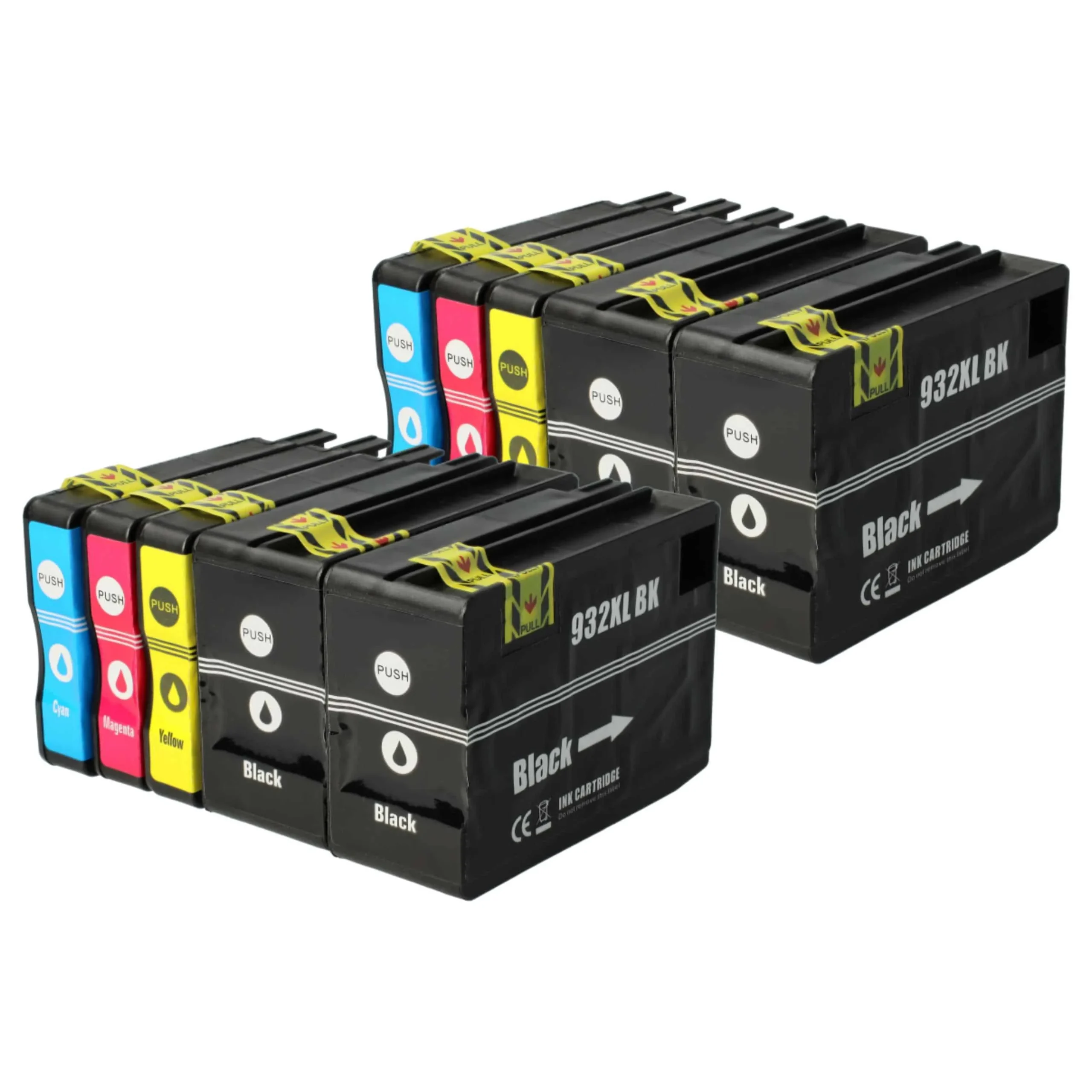 10x Cartouches remplace HP 932XL, 933XL, 932 pour imprimante - Accessoires pour imprimante