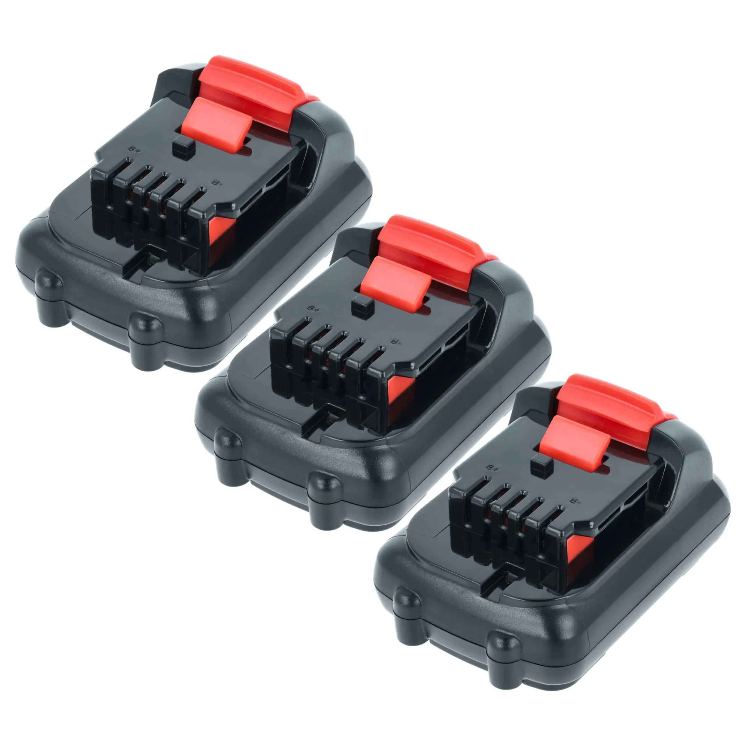 Batterie (3 pcs.) remplace Dewalt DCB125, DCB123, DCB121, DCB120 outil électrique Dewalt - 2000mAh 12V Li-ion