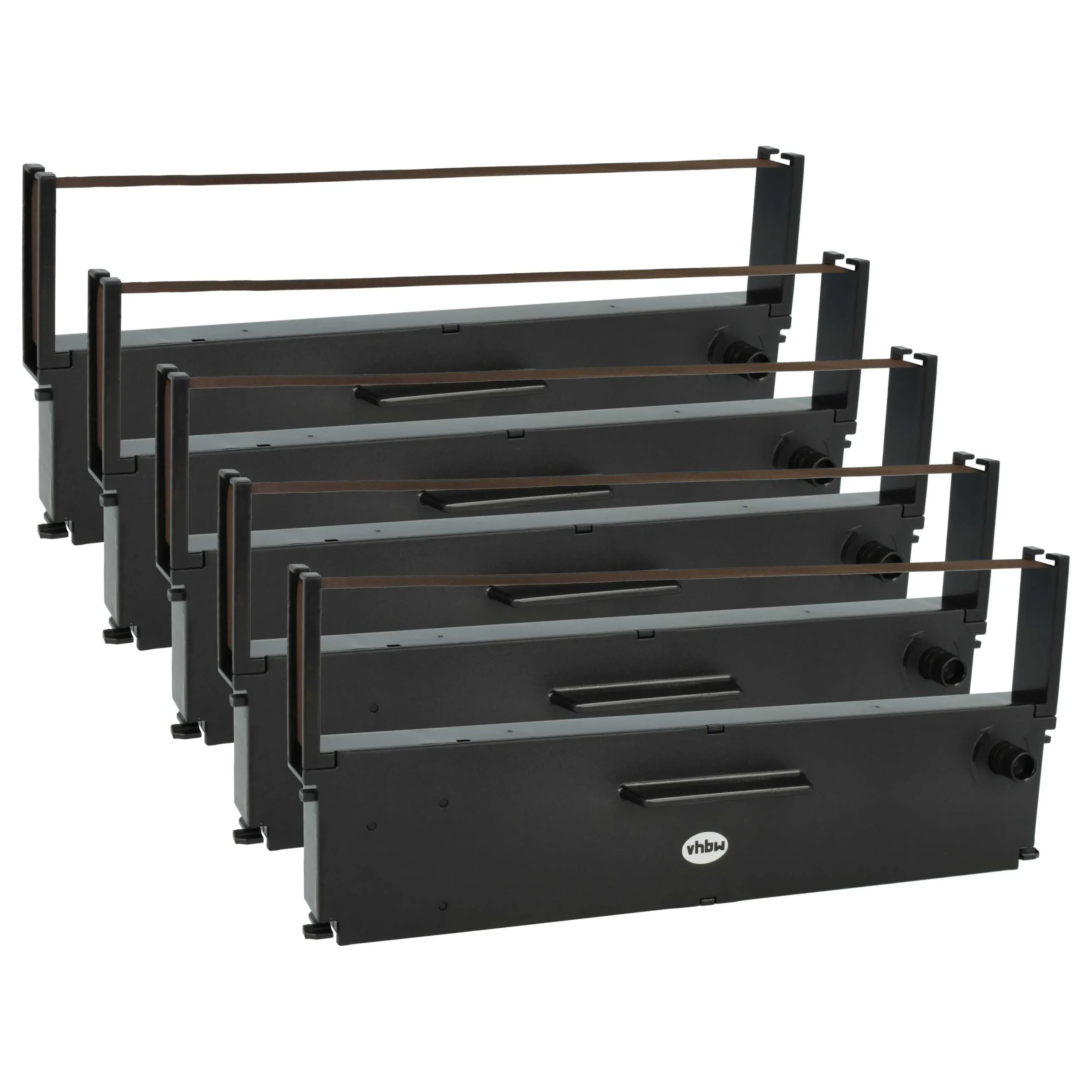 5x Ruban encreur remplace Epson C43S015231, C43S015369 pour imprimante matricielle / étiquette - violet