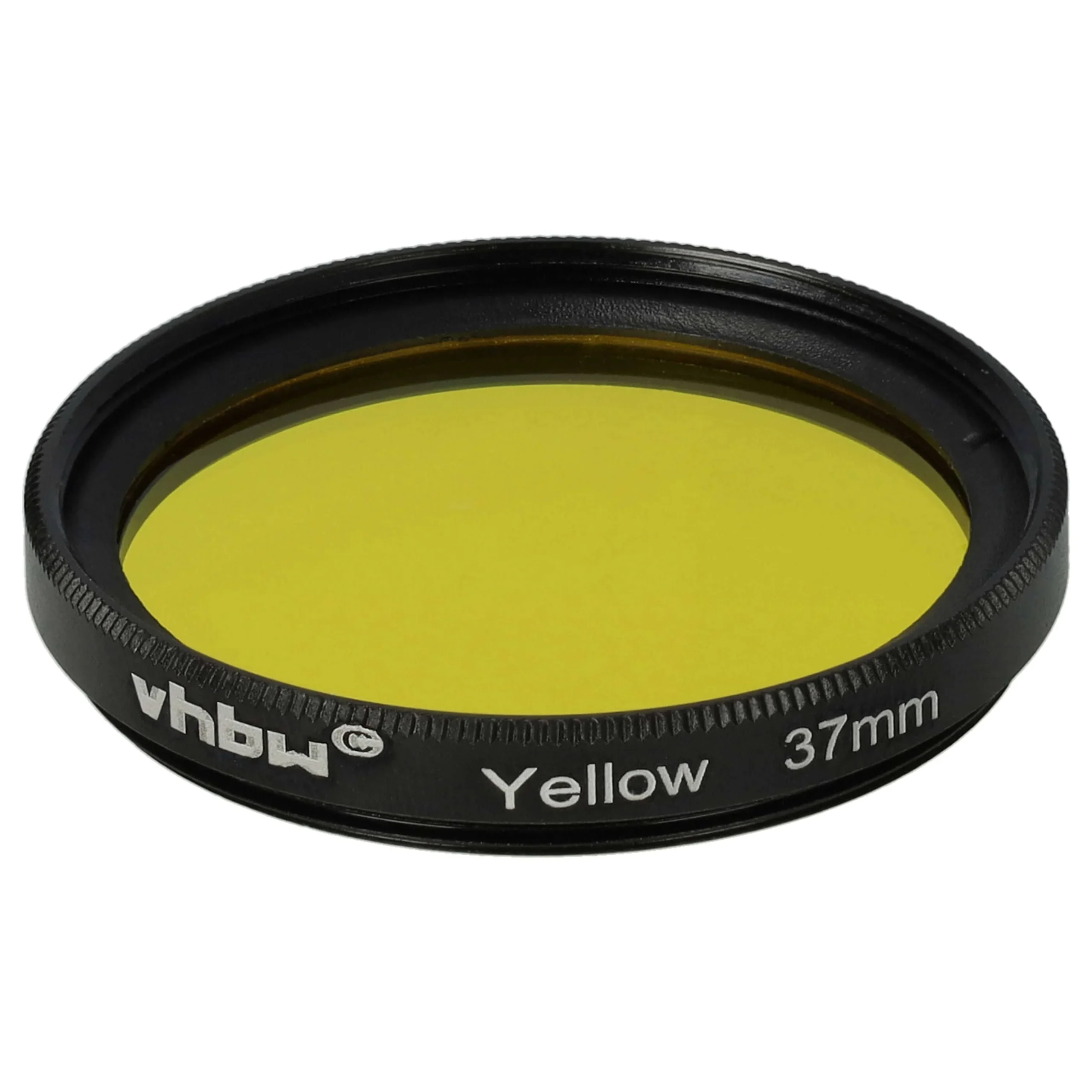 Filtre de couleur jaune pour objectifs d'appareils photo de 37 mm - Filtre jaune
