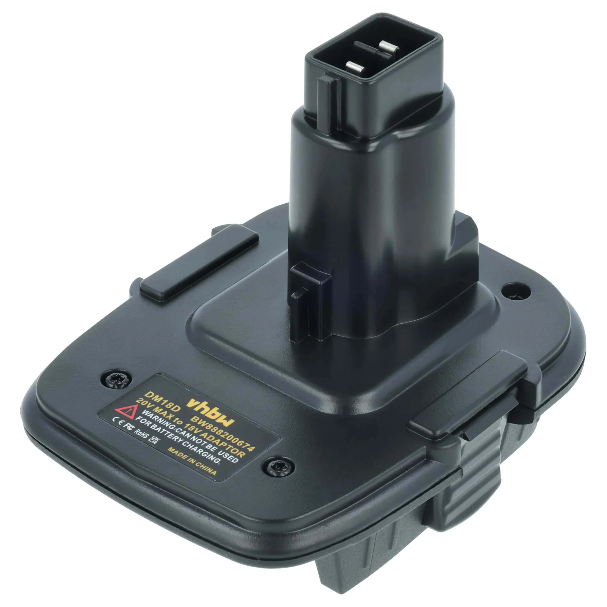 Adaptateur batterie pour outil Dewalt batterie DC9096 (20 V Li-ion vers 18 V)