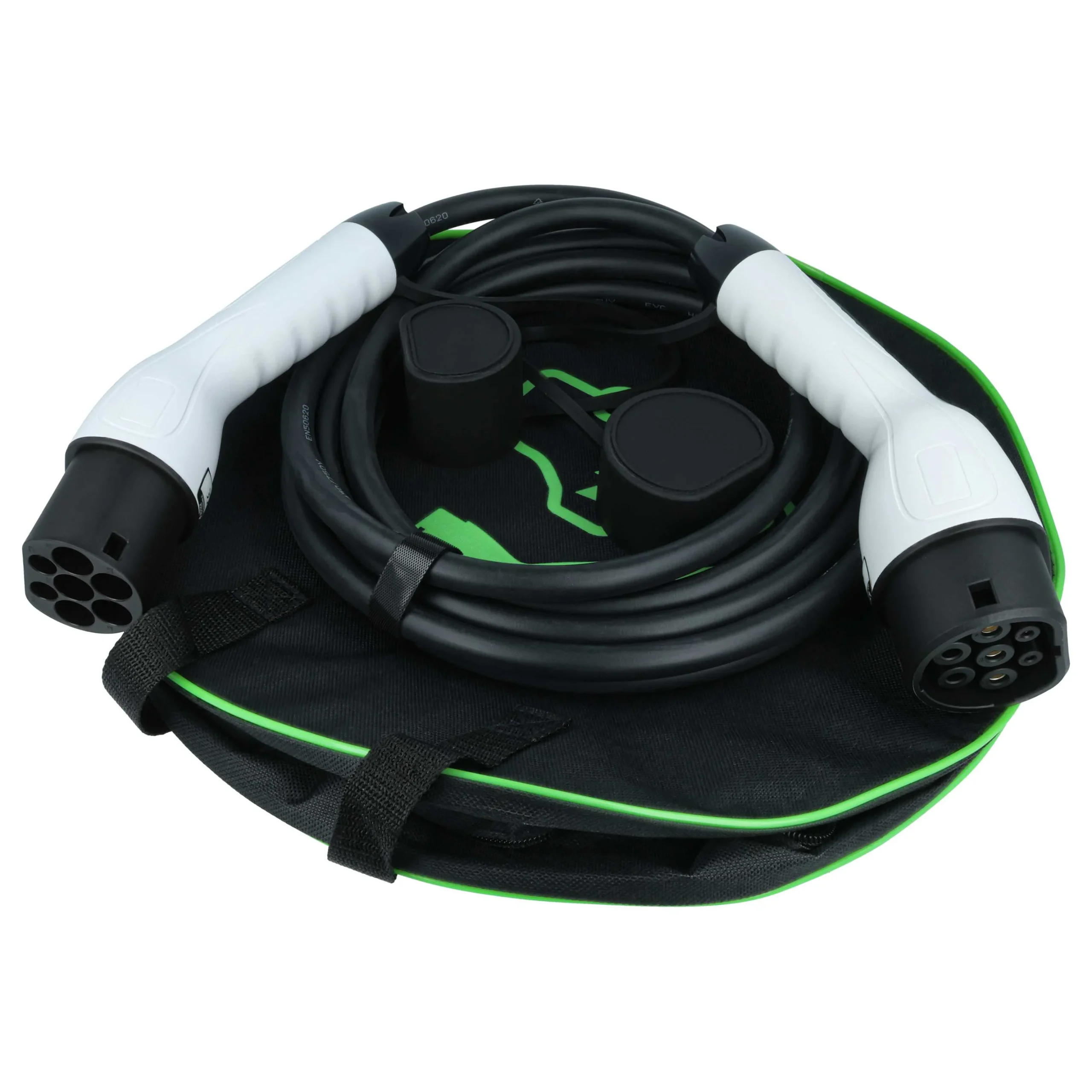Câble de recharge - Type 2 vers type 2, monophasé, 32 A, 7 kW, 5 m