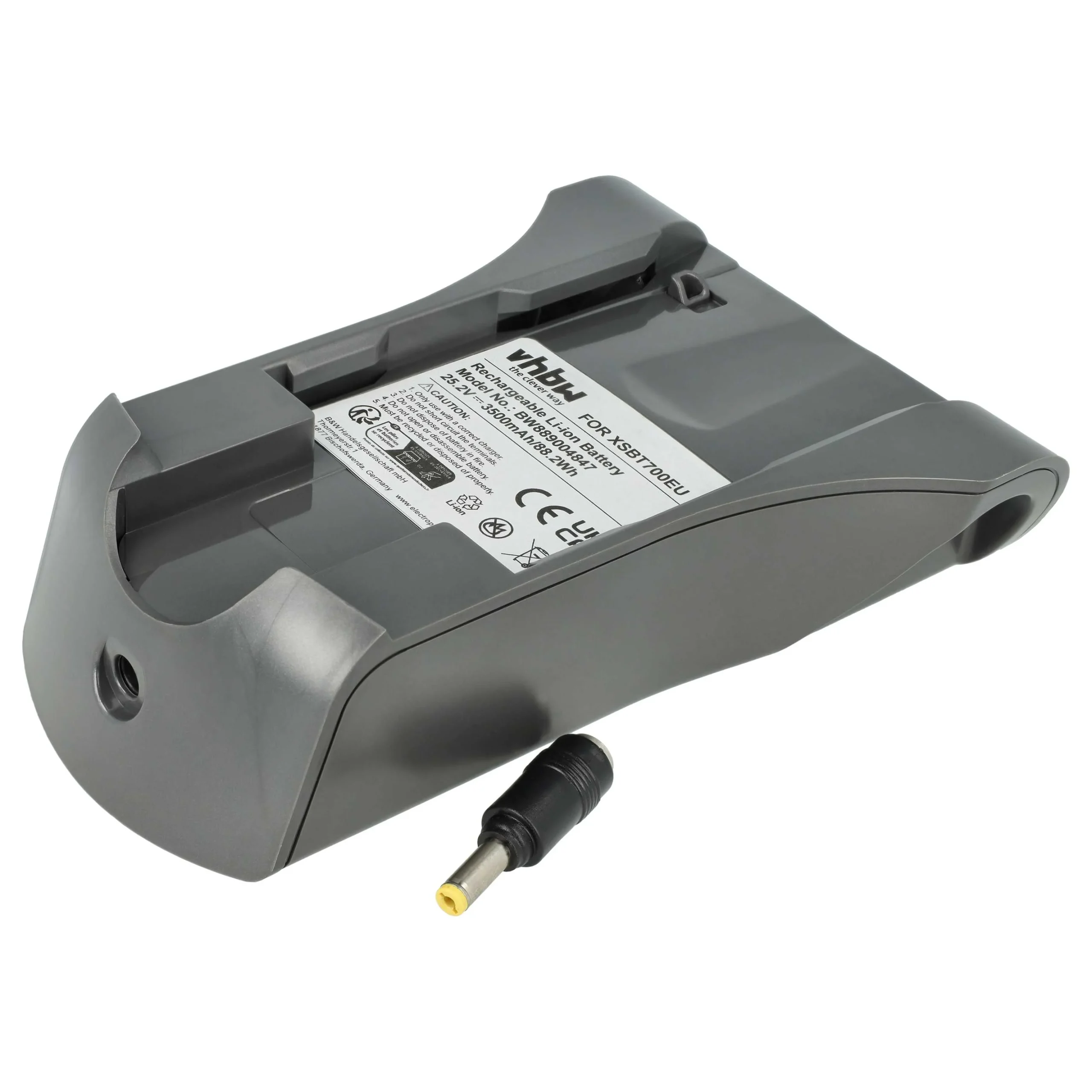 Batterie remplace Shark XSBT700EU pour aspirateur Shark - 3500mAh 25,2V Li-ion