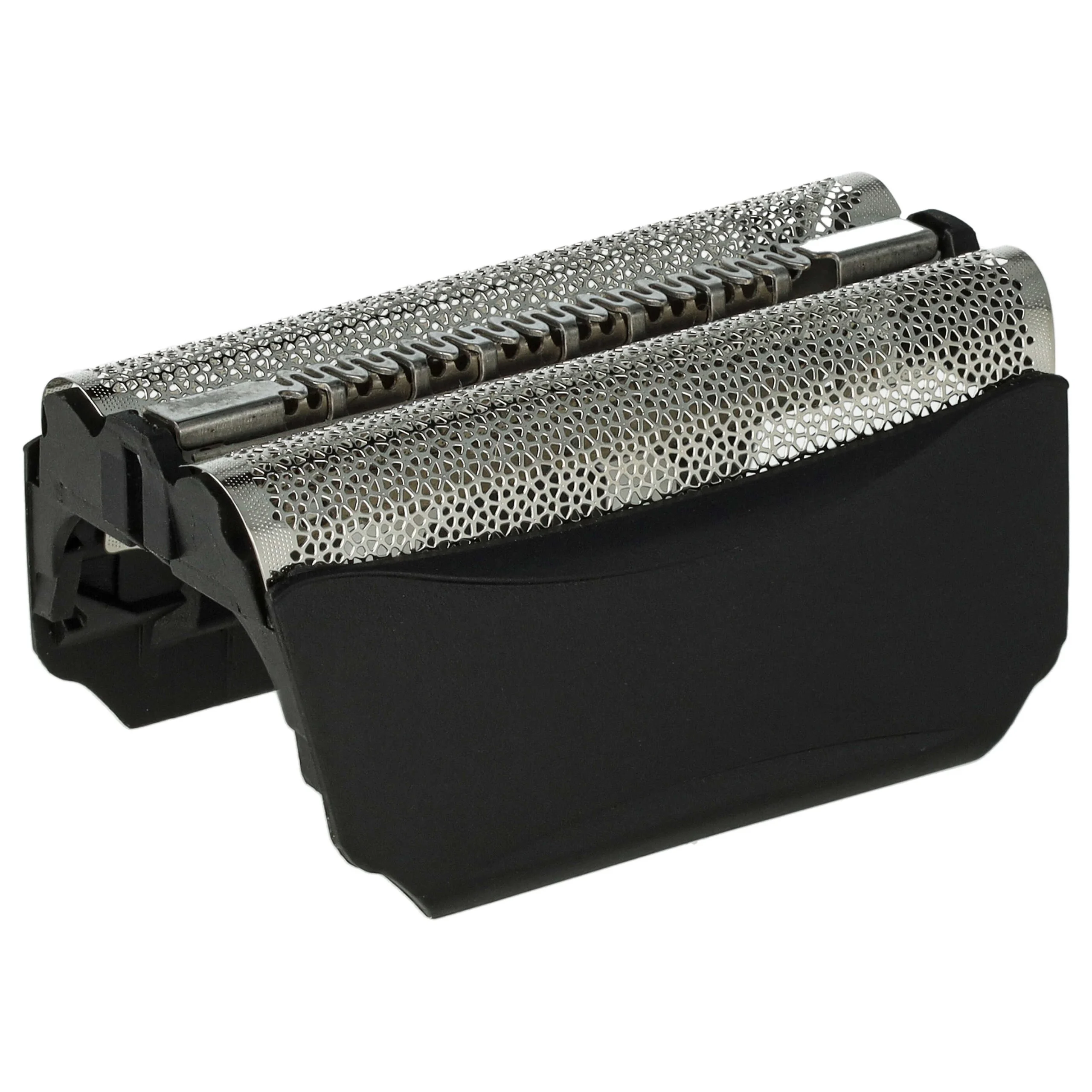 Grille double remplace Braun 51S, 51B pour rasoir Braun - avec cadre de tête, noir