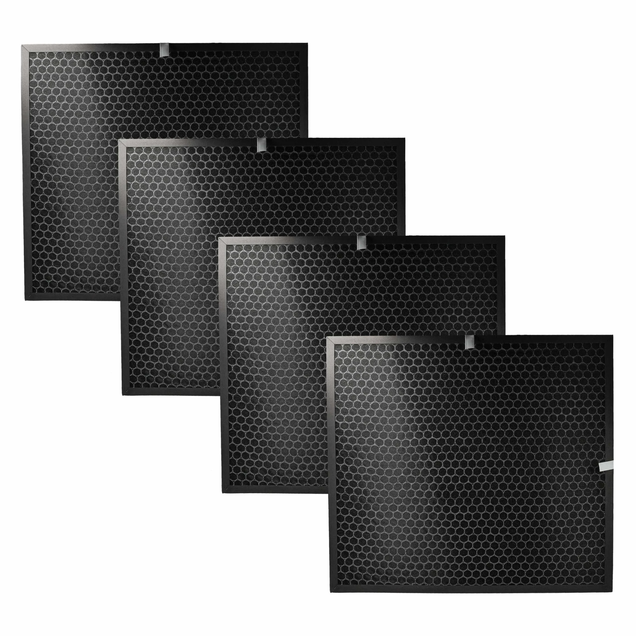 4x Filtre à charbon actif pour purificateur d'air Lux Aeroguard 4 S - Filtre à air