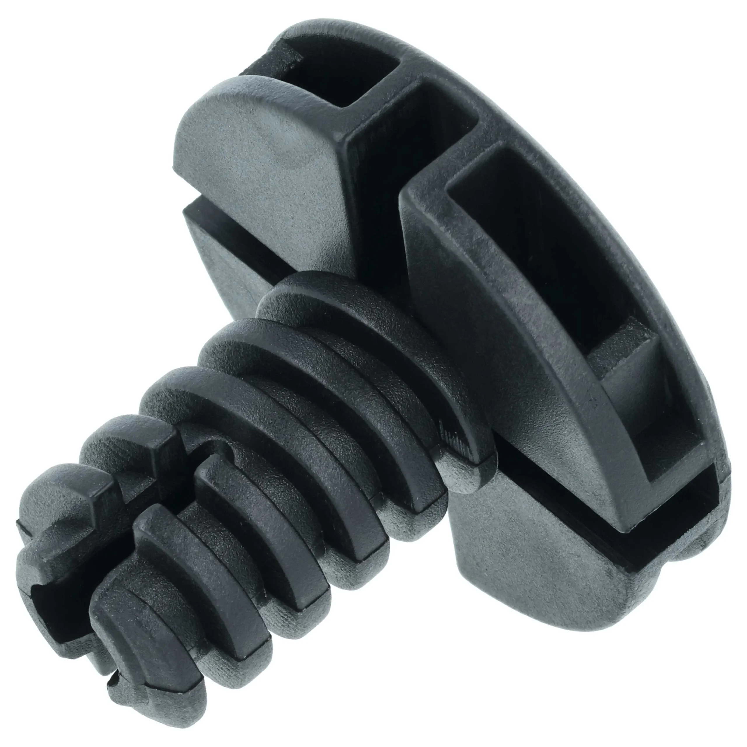 Pied réglable remplace AEG 1490004288, 41006470604727 pour sèche-linge, séchoir Zanussi - 3,5 cm, noir