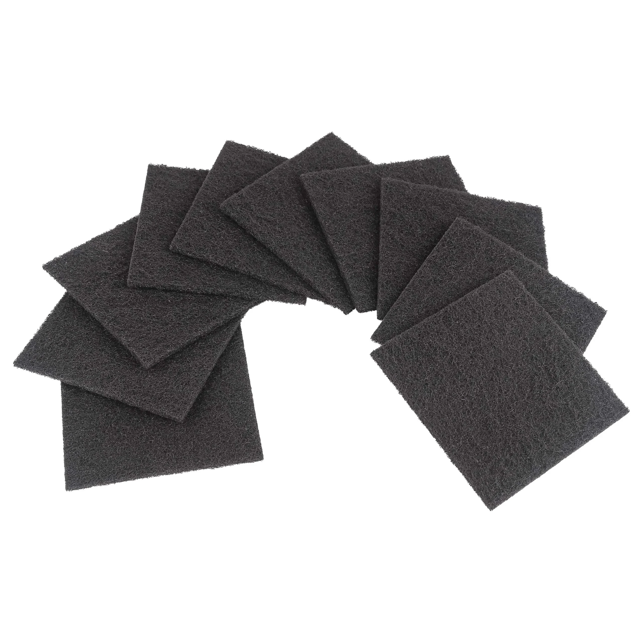 10x Filtre à charbon actif remplace HMF 3789 pour poubelle, compost HMF - 12,5 x 12,5 x 0,5 cm