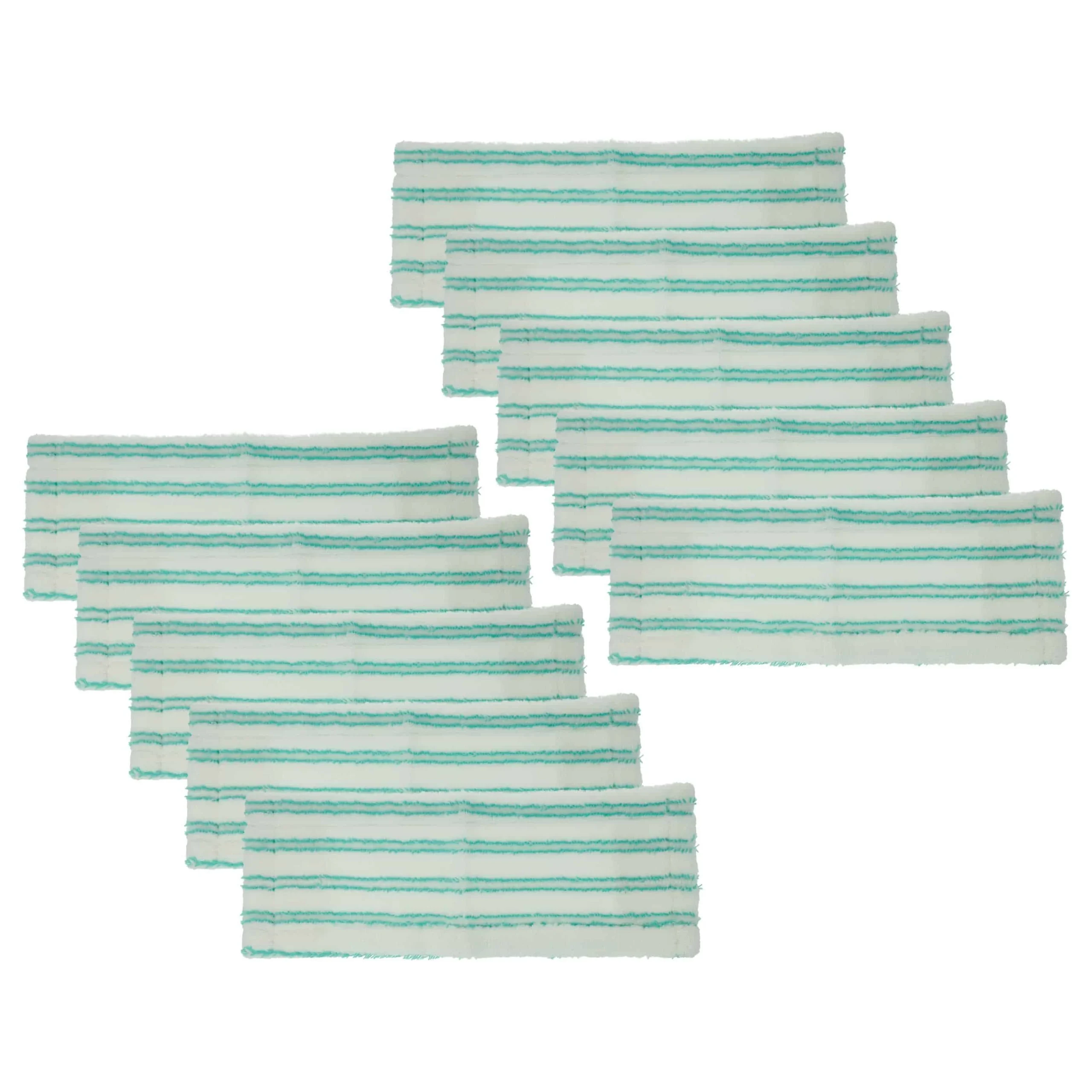 10x Lingettes remplace Leifheit 57501-2 pour nettoyeur de sol Easy Spray XL (56690)