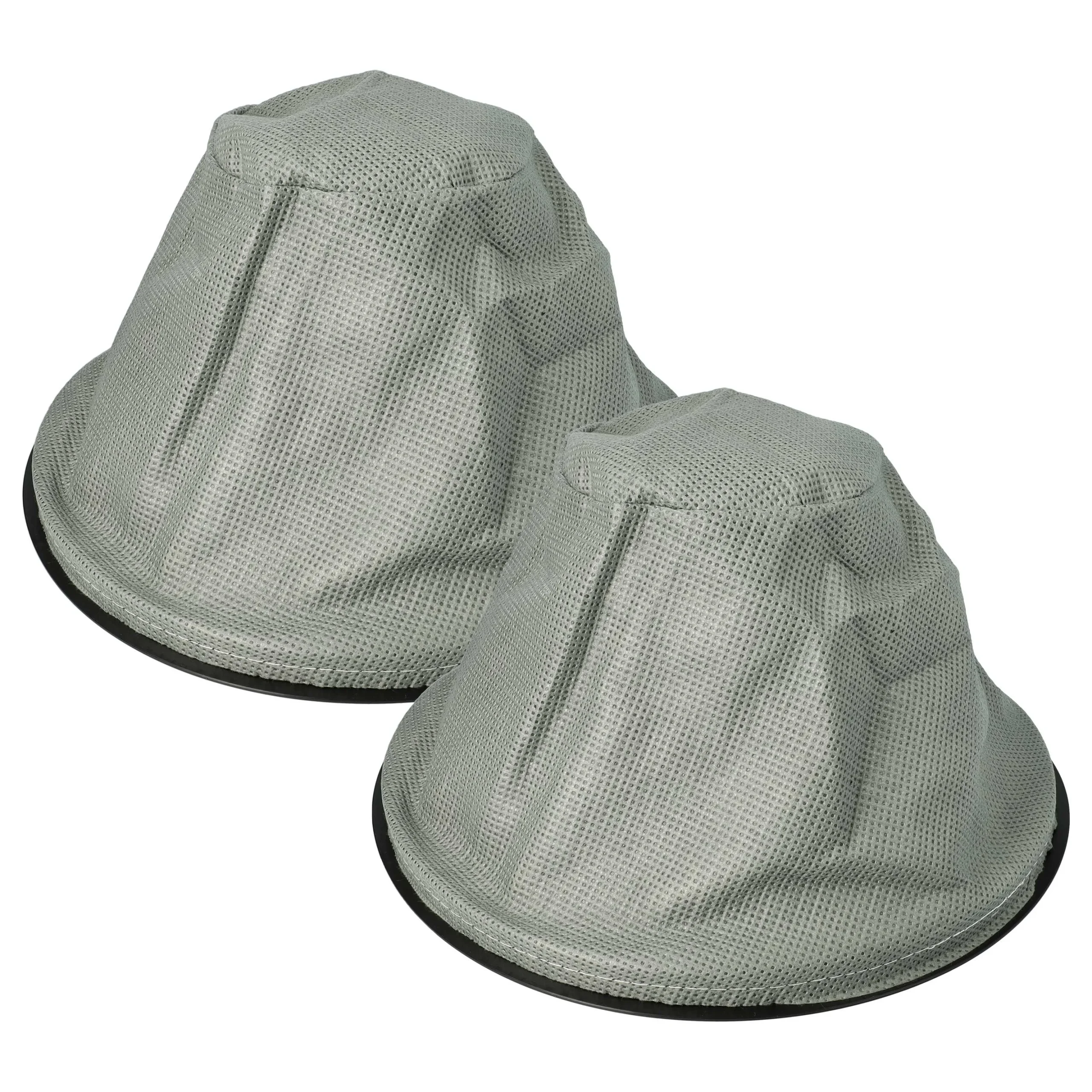 2x Filtre remplace 5900779934771 pour aspirateur de cheminée - filtre textile