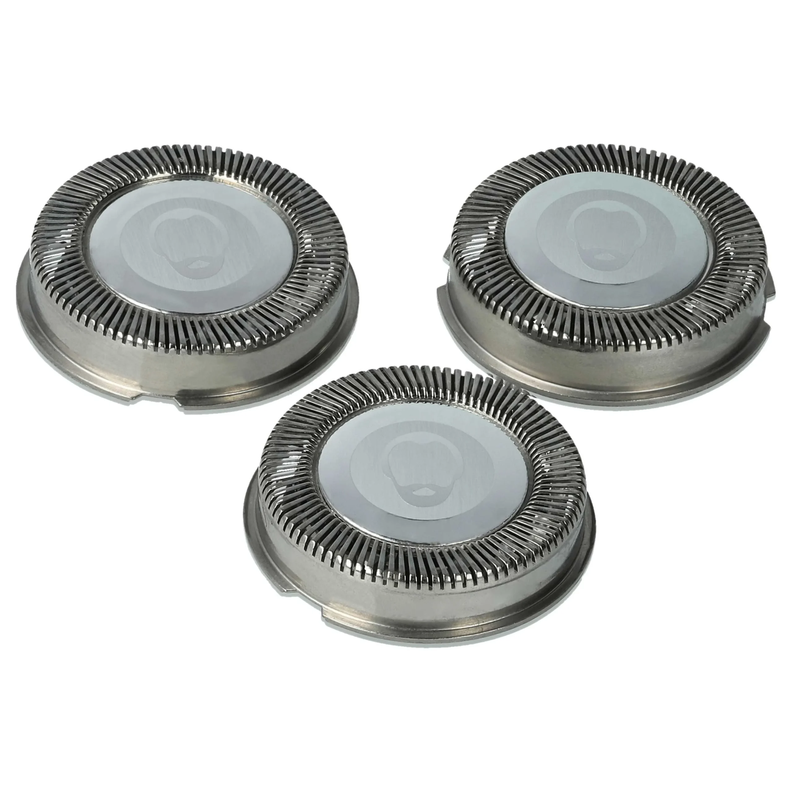 3x Têtes de rasoir remplace Philips HP1915L, HQ3 pour rasoir électrique Philips - argenté