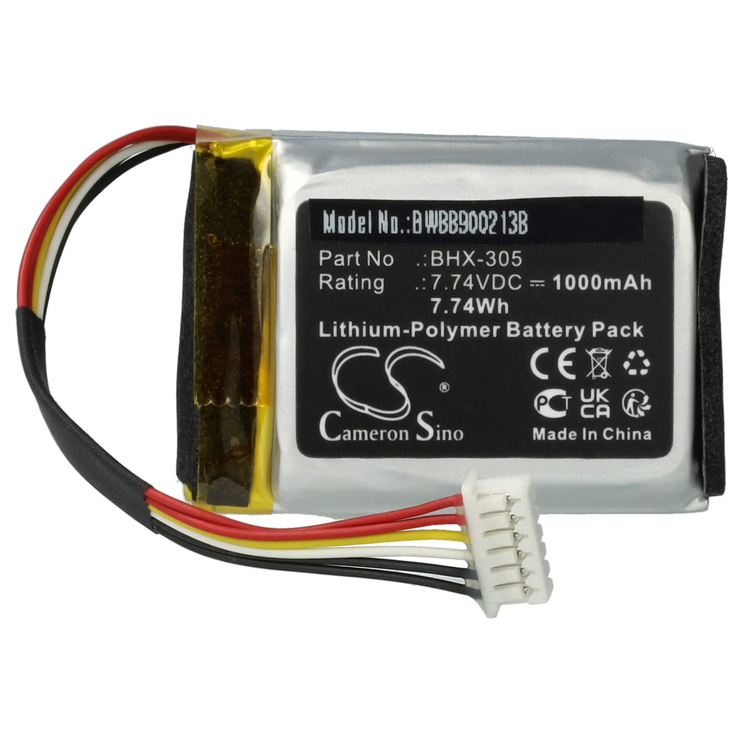 Batterie remplace DJI BHX-305 stabilisateur Gimbal - 1000mAh 7,74V Li-polymère