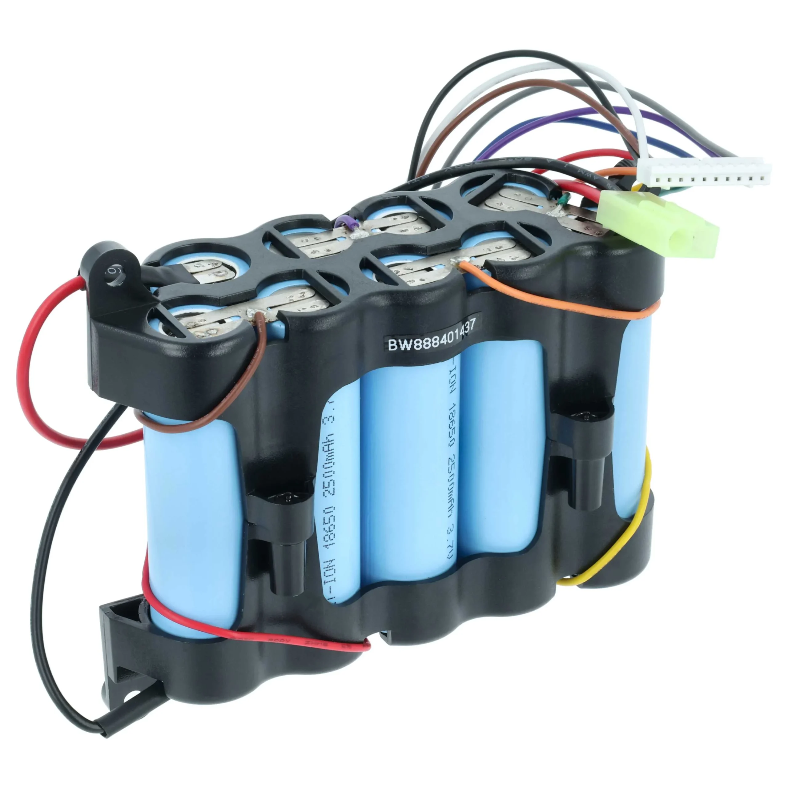 Batterie remplace DeLonghi Colombina 5519210671 pour aspirateur DeLonghi - 2500mAh 33,3V Li-ion