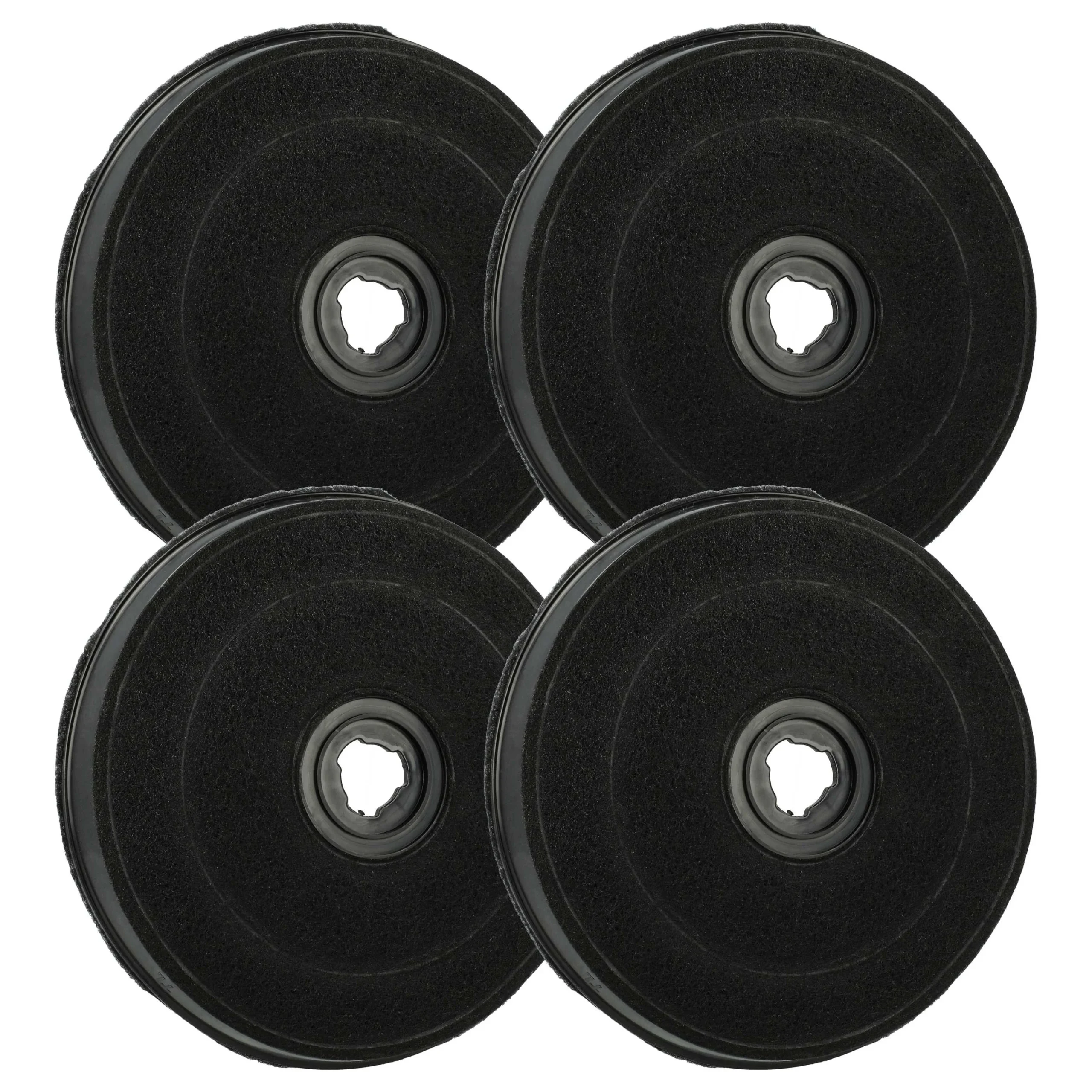 4x Filtres à charbon actif remplace Typ E233, 9029793594 pour hotte Zanussi - Accessoires appareils ménagers