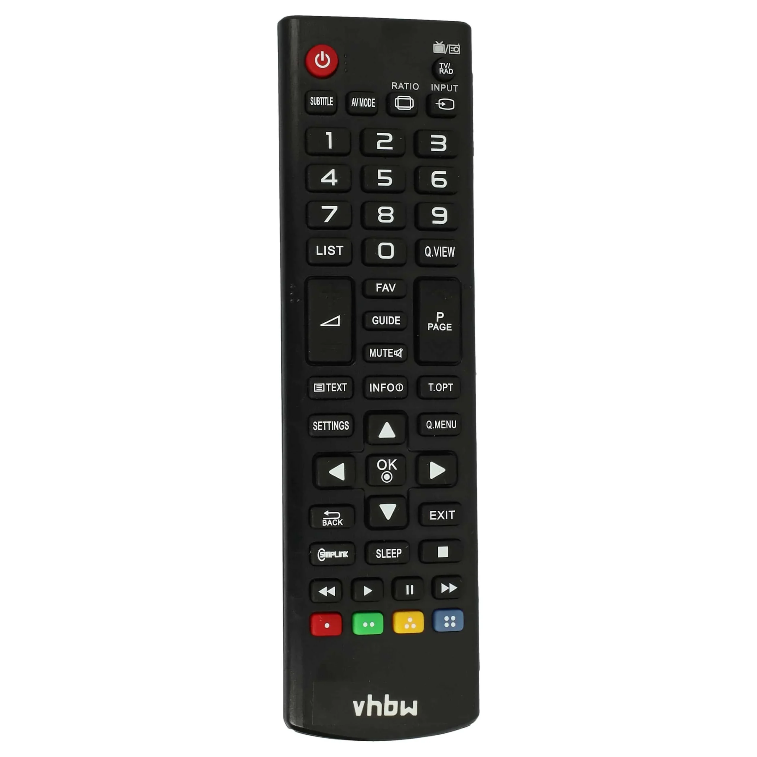 Télécommande remplace LG AKB73715605, AKB73715606 pour télévision LG - Accessoires multimédia