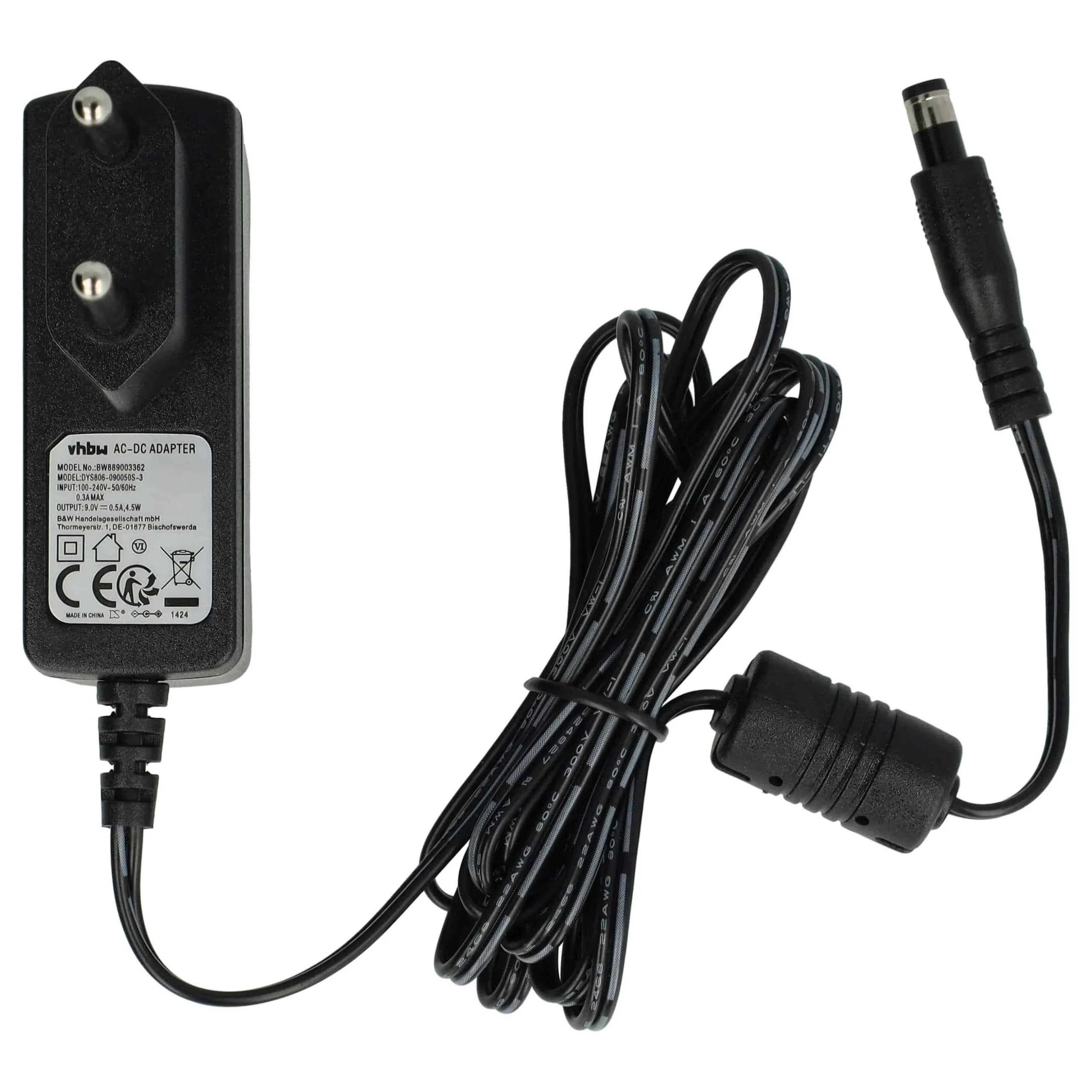 Bloc d'alimentation AC/DC remplace Line 6 DC-1G pour pédale d'effets Line 6