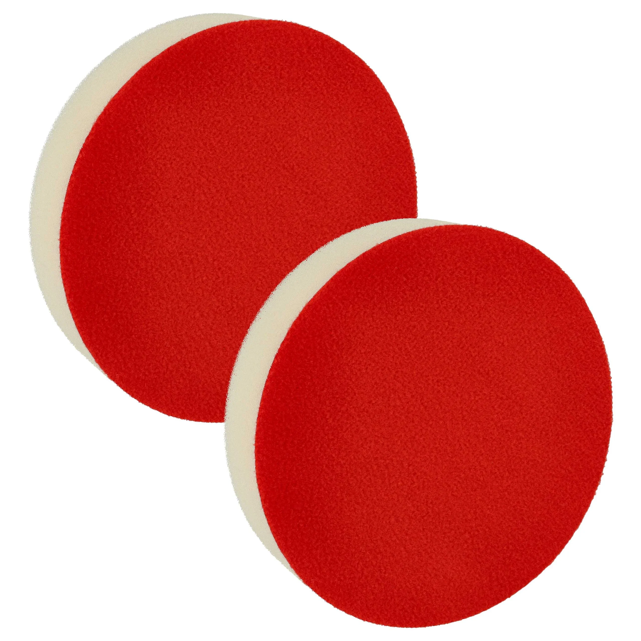 2x Eponge de polissage remplace Bosch 2608613005, 3165140014854 pour ponceuses Bosch- 13 x 2,8 cm, avec velcro