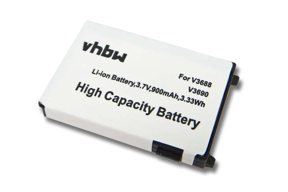 Batterie remplace Motorola AANN4010A, SNN5341A, SNN5517A téléphone portable Motorola - 900mAh 3,7V Li-ion
