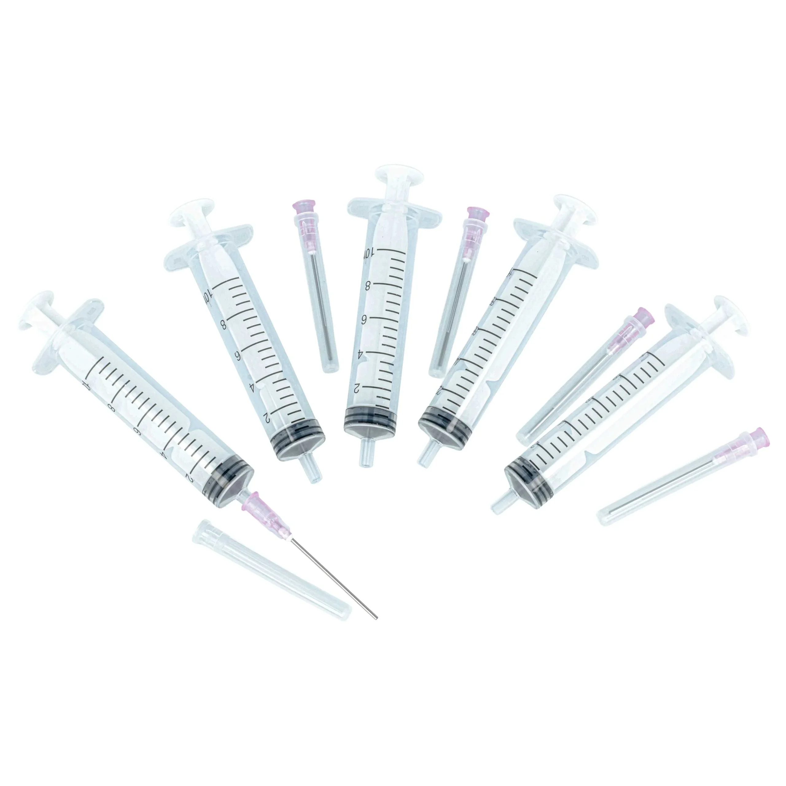 vhbw 5x Seringues de remplissage pour cartouche d'encre d'imprimante et réservoir CISS - 10 ml