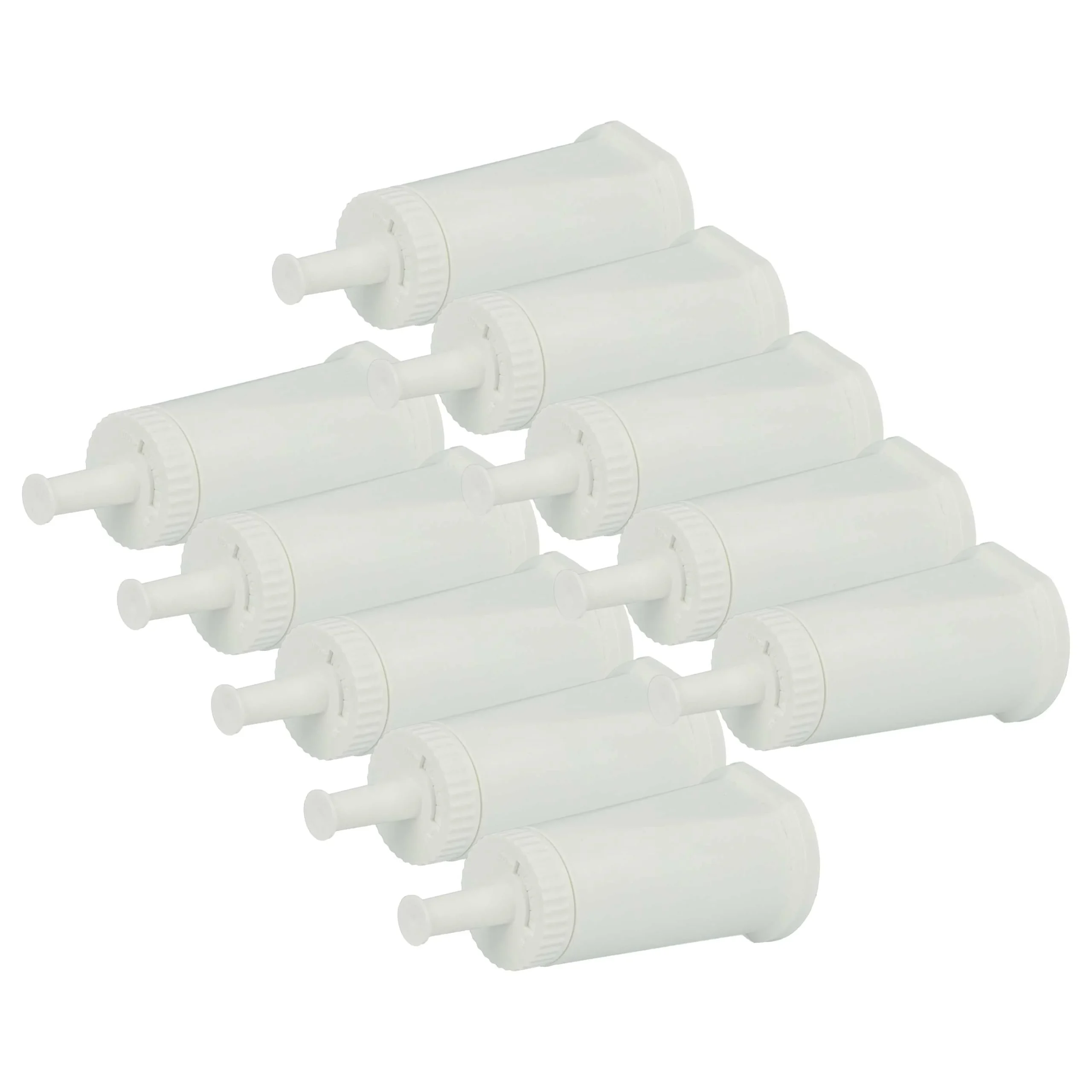 10x Filtres à eau remplace Sage AS-CF100, BES008, BES0080NXX1, FMC011, SES008 pour machine à café Sage – blanc