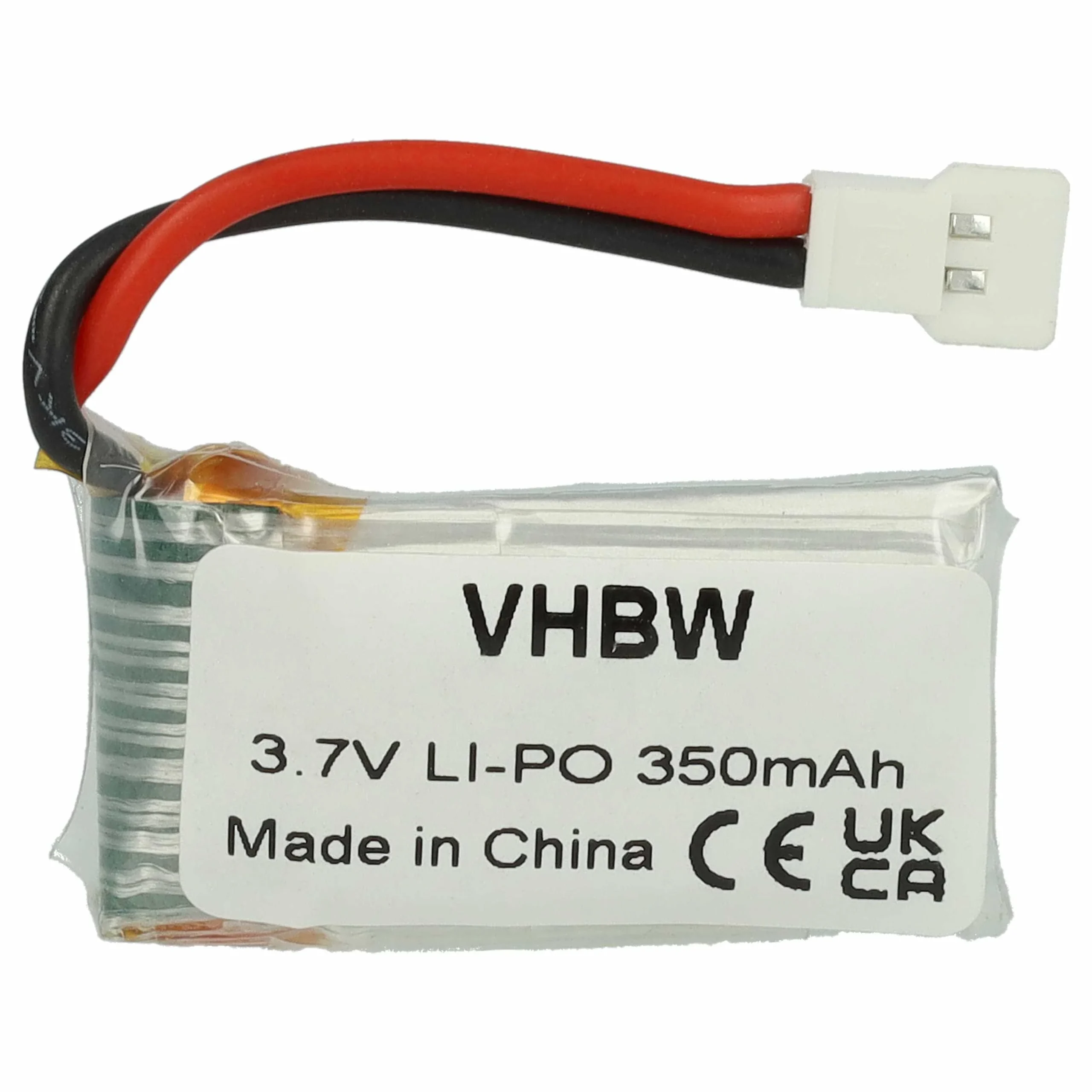 Batterie modèle radio-télécommandé - 350mAh 3,7V Li-polymère, WALKERA