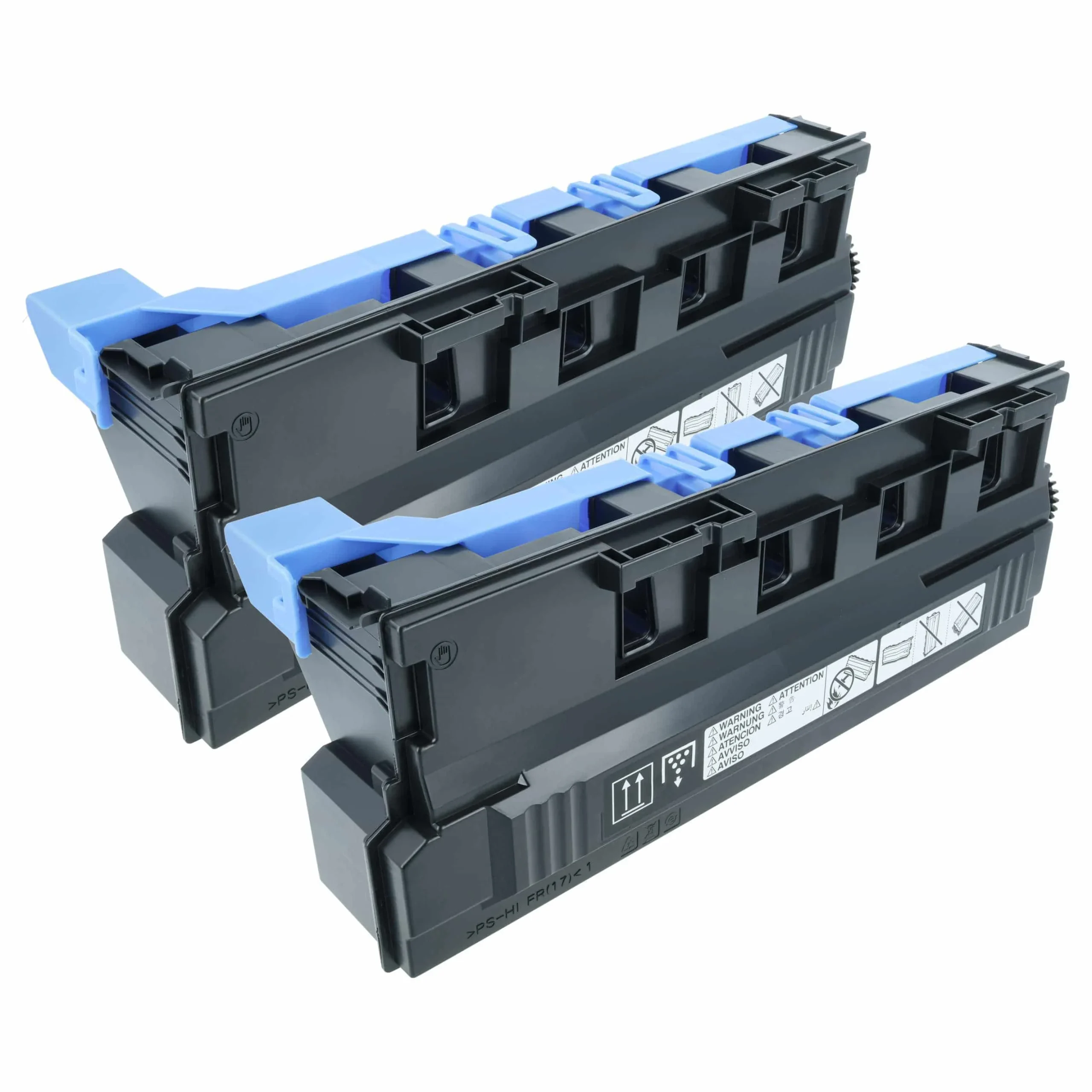 2x Collecteur de toner remplace Konica Minolta WX-105, A8JJ-WY1 pour imprimante Konica Minolta - noir
