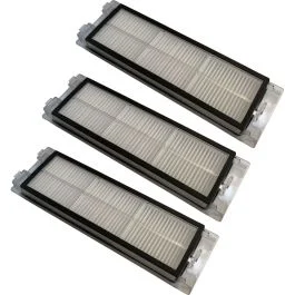 Filtres Lavables à Haute Efficacité HEPA pour les Séries Roborock S4, S5, S6, Q5 et E (3 Pièces) - Plus.Parts