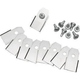 9x Lames de Rechange pour Tondeuses Robot Husqvarna Automower et Gardena (0.75mm/Acier) - Generic