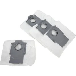 Sacs à Poussière pour Série Roborock S7 Max(V)/Pro Ultra, S8+, S8 Pro Ultra et Q (4 Pièces, alternative Plus.Parts® à 8.02.0132)