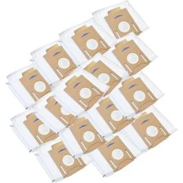 Sacs à Poussière pour Série Ecovacs Deebot N8, N10, T8 et T9 (15 Pièces, alternative Plus.Parts® à D-DB03)