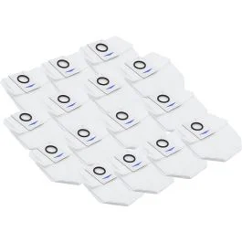 Sacs à Poussière pour Série Ecovacs Deebot T10 Omni, T20 Omni et X1 Omni (15 Pièces, alternative Plus.Parts® à D-DB03-0003)