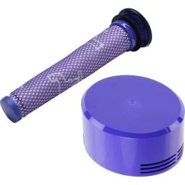 Filtres Dyson V7 et V8 (1+1 Pièces, alternative Plus.Parts® à 965661-01 / 967478-01)