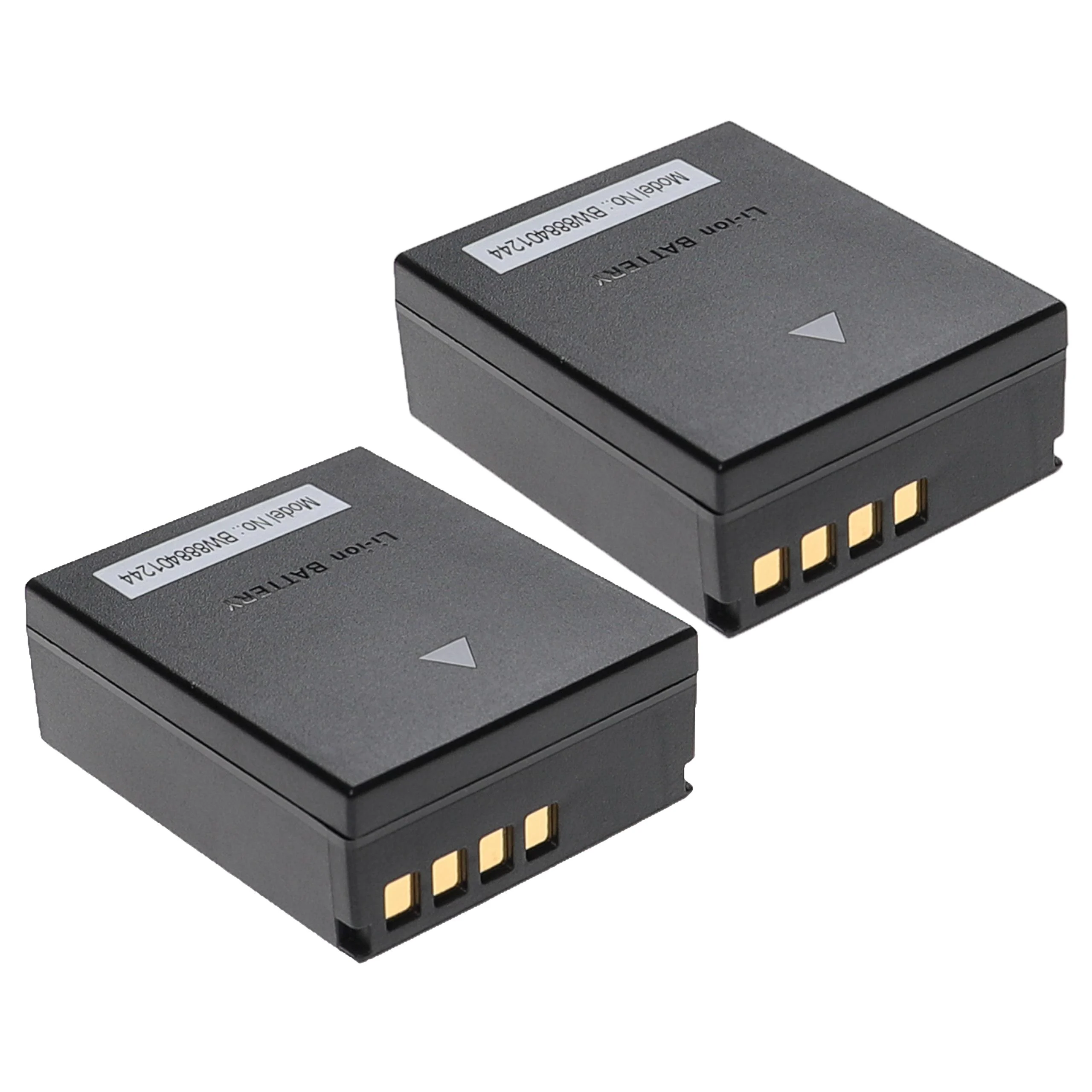 2x Batteries remplace Olympus BLH-1 pour appareil photo Olympus- 2000mAh 7,4V Li-ion