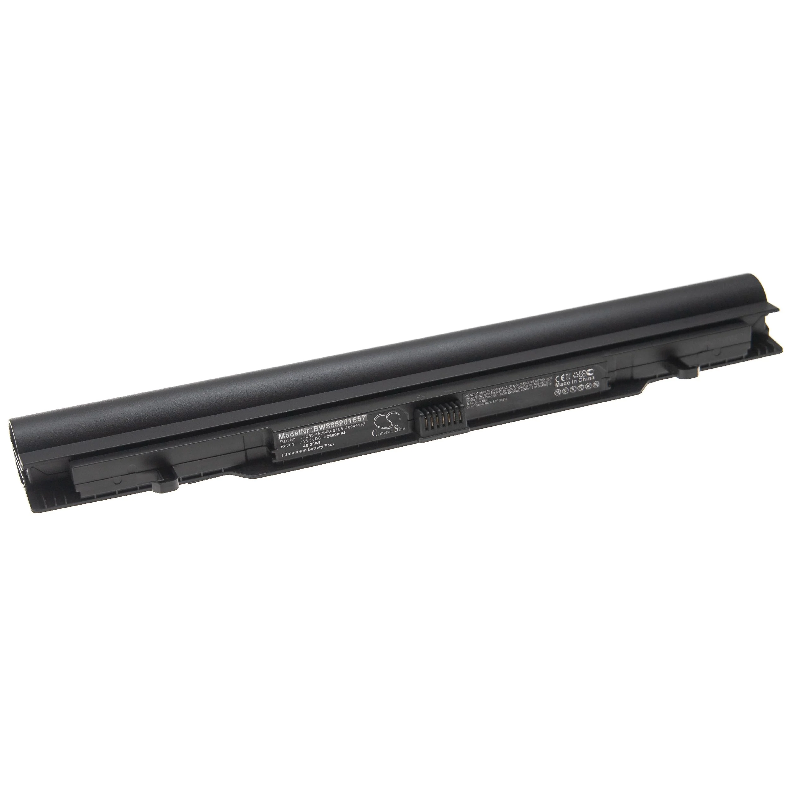 Batterie remplace Medion 40046152 pour ordinateur portable Medion- 2600mAh 15,5V Li-ion, noir