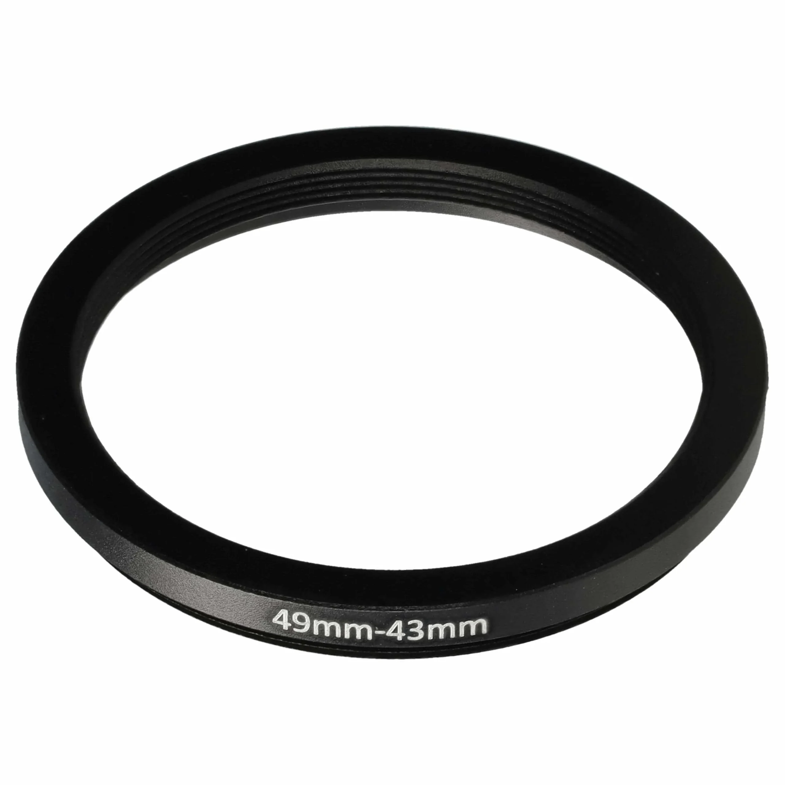 Adaptateur step-down de 49 mm vers 43 mm pour divers objectifs d'appareils photo