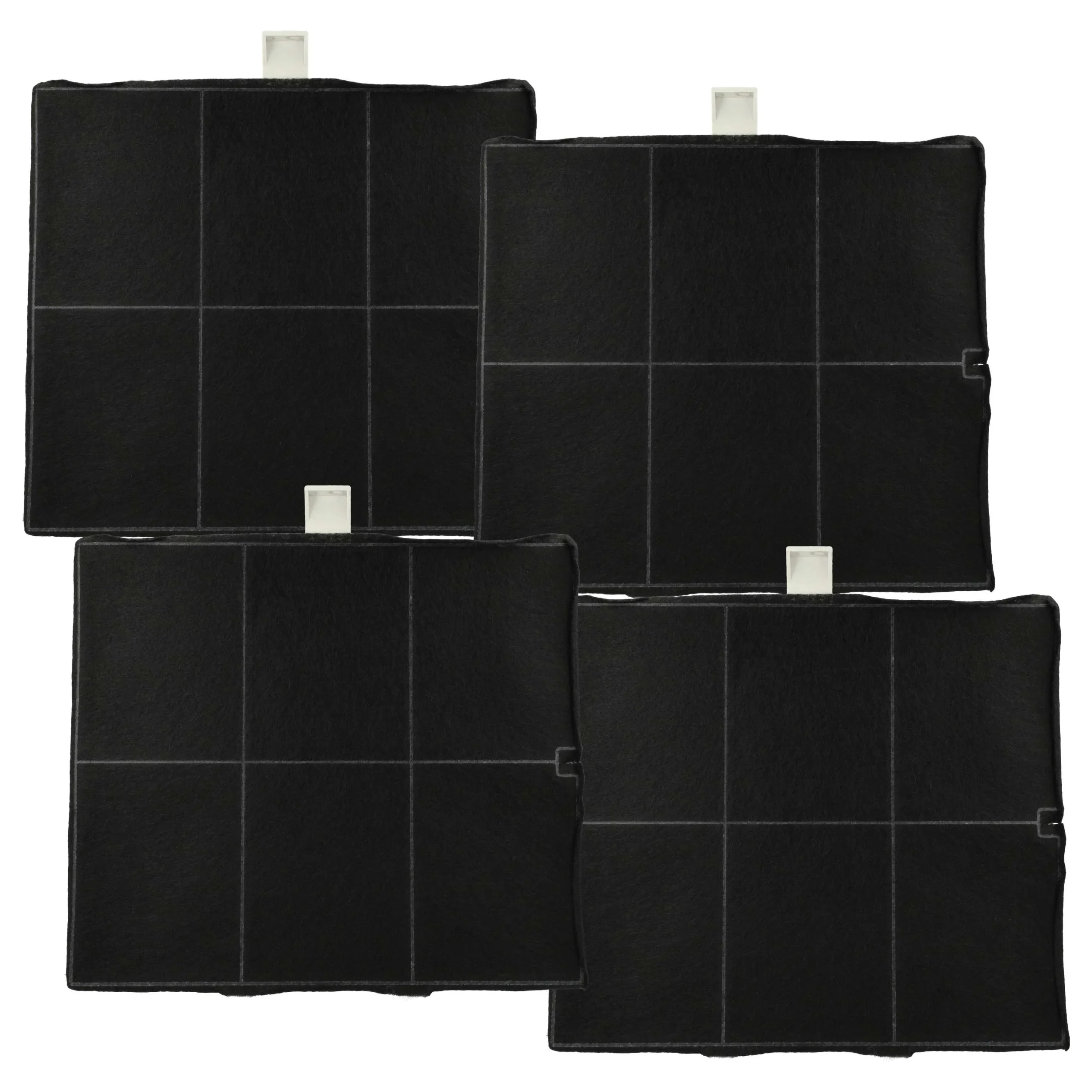 4x Filtres à charbon actif remplace Bosch DHZ5135 pour hotte Bosch - Accessoires appareils ménagers